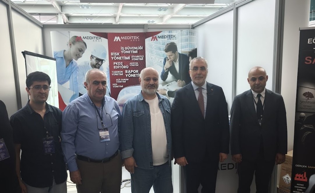 10. Uluslararası İSG Konferansı'nda Stant Açtık